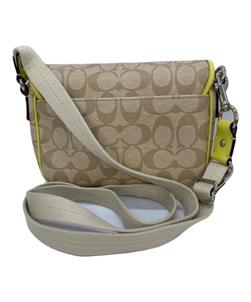 COACH（コーチ）COACH (コーチ) ショルダーポーチ イエローの古着・服飾アイテム