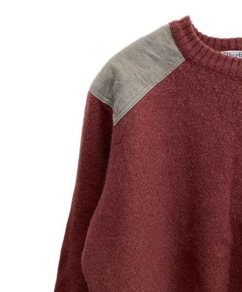 Burberry's（バーバリー）Burberry's (バーバリー) クルーネックニット ブラウン サイズ:XLの古着・服飾アイテム