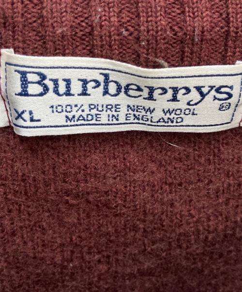 Burberry's（バーバリー）Burberry's (バーバリー) クルーネックニット ブラウン サイズ:XLの古着・服飾アイテム