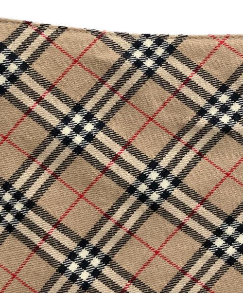 BURBERRY BLUE LABEL（バーバリー ブルー レーベル）BURBERRY BLUE LABEL (バーバリー ブルー レーベル) ノバチェックミニスカート ベージュ サイズ:38の古着・服飾アイテム