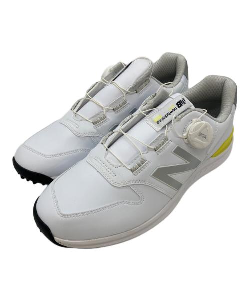 NEW BALANCE（ニューバランス）NEW BALANCE (ニューバランス) NEW BALANCE(ニューバランス)スパイクレスBOAシューズ ホワイト サイズ:26.5cmの古着・服飾アイテム