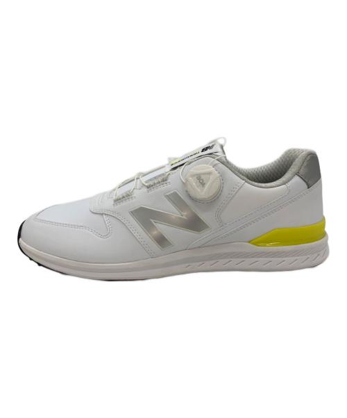NEW BALANCE（ニューバランス）NEW BALANCE (ニューバランス) NEW BALANCE(ニューバランス)スパイクレスBOAシューズ ホワイト サイズ:26.5cmの古着・服飾アイテム