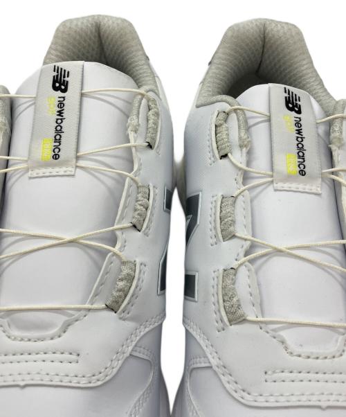 NEW BALANCE（ニューバランス）NEW BALANCE (ニューバランス) NEW BALANCE(ニューバランス)スパイクレスBOAシューズ ホワイト サイズ:26.5cmの古着・服飾アイテム