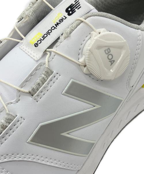 NEW BALANCE（ニューバランス）NEW BALANCE (ニューバランス) NEW BALANCE(ニューバランス)スパイクレスBOAシューズ ホワイト サイズ:26.5cmの古着・服飾アイテム