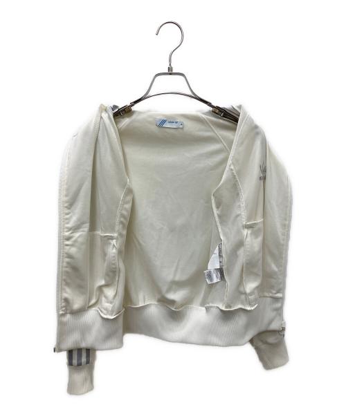 adidas（アディダス）adidas (アディダス) ブルゾン アイボリー×シルバー サイズ:Ｓの古着・服飾アイテム