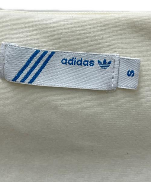 adidas（アディダス）adidas (アディダス) ブルゾン アイボリー×シルバー サイズ:Ｓの古着・服飾アイテム