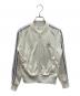 adidas（アディダス）の古着「ブルゾン」｜アイボリー×シルバー