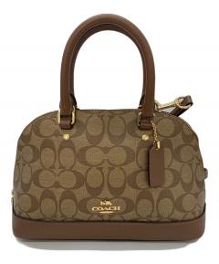中古・古着通販】COACH (コーチ) リュック シグネチャー ブラウン