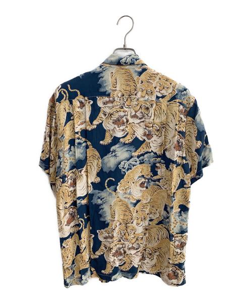 BEAMS（ビームス）BEAMS (ビームス) BEAMS(ビームス)×東洋エンタープライズ 90s M32929 ネイビー×イエロー サイズ:Lの古着・服飾アイテム