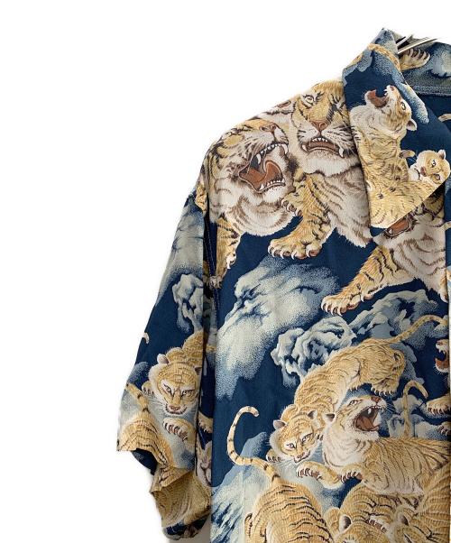 BEAMS（ビームス）BEAMS (ビームス) BEAMS(ビームス)×東洋エンタープライズ 90s M32929 ネイビー×イエロー サイズ:Lの古着・服飾アイテム