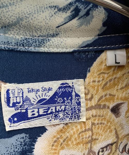 BEAMS（ビームス）BEAMS (ビームス) BEAMS(ビームス)×東洋エンタープライズ 90s M32929 ネイビー×イエロー サイズ:Lの古着・服飾アイテム