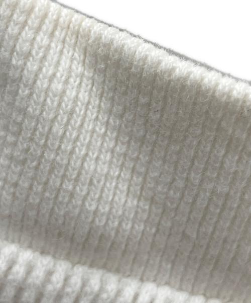 Thom Browne（トムブラウン）Thom Browne (トムブラウン) Thom Browne(トムブラウン)ワッフルネックカットソー01103C4014 ホワイトの古着・服飾アイテム