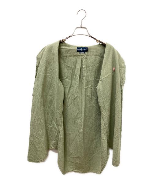 POLO RALPH LAUREN（ポロ・ラルフローレン）POLO RALPH LAUREN (ポロ・ラルフローレン) 半袖カットソー カーキ サイズ:Ｍの古着・服飾アイテム