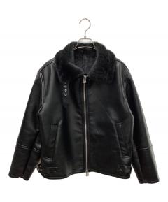 中古・古着通販】ZARA (ザラ) ライダースジャケット ブラック サイズ