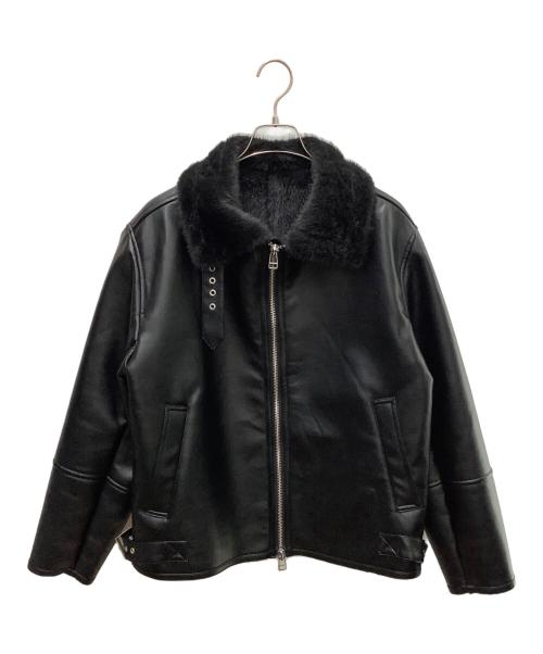 AZUL by moussy（アズールバイマウジー）AZUL by moussy (アズールバイマウジー) B3ブルゾン ブラック サイズ:Ｍの古着・服飾アイテム