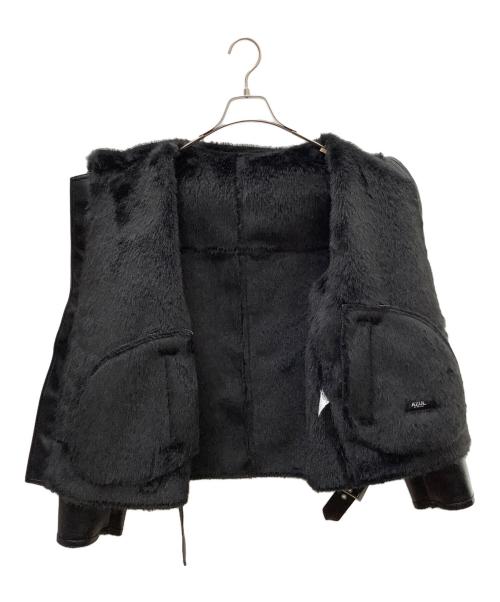 AZUL by moussy（アズールバイマウジー）AZUL by moussy (アズールバイマウジー) B3ブルゾン ブラック サイズ:Ｍの古着・服飾アイテム