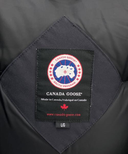 CANADA GOOSE（カナダグース）CANADA GOOSE (カナダグース) ダウンジャケット ネイビー サイズ:Lの古着・服飾アイテム