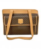 CELINEセリーヌ）の古着「マカダム柄トートバッグ」｜ブラウン