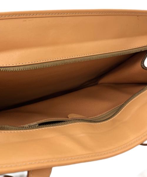 CELINE（セリーヌ）CELINE (セリーヌ) マカダム柄トートバッグ ブラウンの古着・服飾アイテム