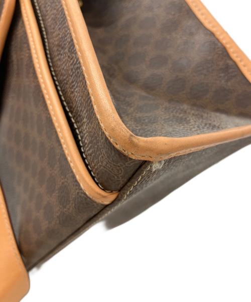 CELINE（セリーヌ）CELINE (セリーヌ) マカダム柄トートバッグ ブラウンの古着・服飾アイテム