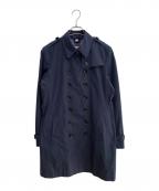 BURBERRY BRITバーバリーブリット）の古着「トレンチコート」｜ネイビー