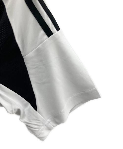 adidas（アディダス）adidas (アディダス) ゲームシャツ ホワイト×ブラック サイズ:Ｓの古着・服飾アイテム