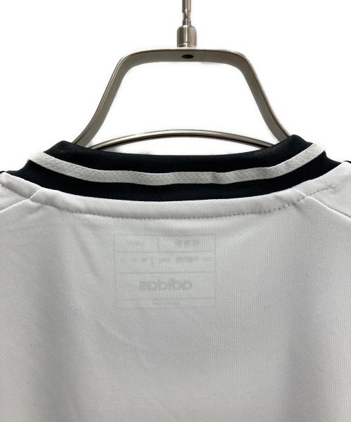 adidas（アディダス）adidas (アディダス) ゲームシャツ ホワイト×ブラック サイズ:Ｓの古着・服飾アイテム