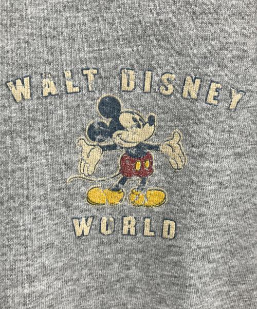 Walt Disney Worldo（ウォルト・ディズニー・ワールド）Walt Disney Worldo (ウォルト・ディズニー・ワールド) 半袖カットソー ライトグレー サイズ:不明の古着・服飾アイテム