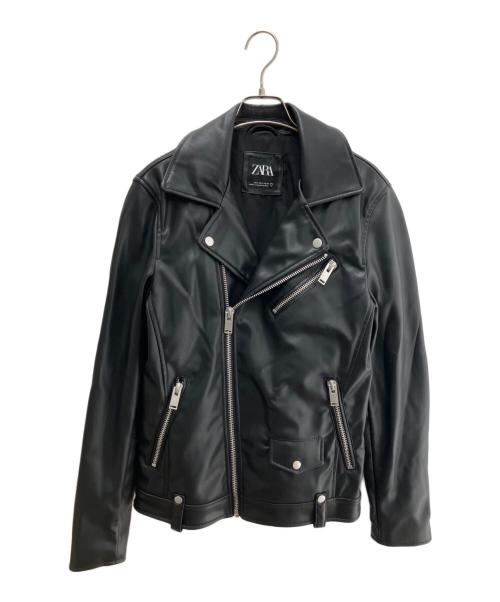 ZARA（ザラ）ZARA (ザラ) ライダースジャケット ブラック サイズ:EUR Sの古着・服飾アイテム