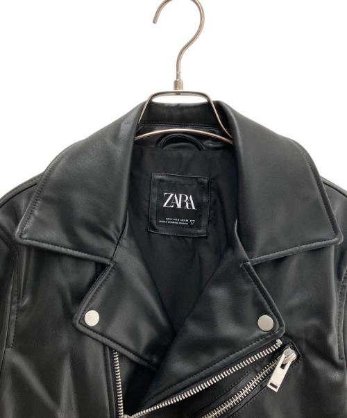 ZARA（ザラ）ZARA (ザラ) ライダースジャケット ブラック サイズ:EUR Sの古着・服飾アイテム