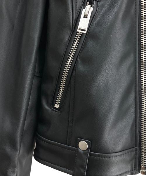 ZARA（ザラ）ZARA (ザラ) ライダースジャケット ブラック サイズ:EUR Sの古着・服飾アイテム