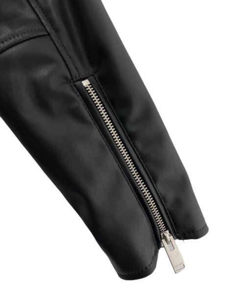 ZARA（ザラ）ZARA (ザラ) ライダースジャケット ブラック サイズ:EUR Sの古着・服飾アイテム