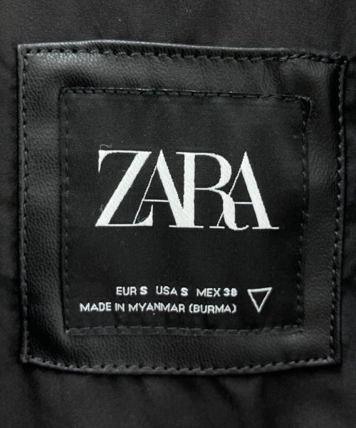 ZARA（ザラ）ZARA (ザラ) ライダースジャケット ブラック サイズ:EUR Sの古着・服飾アイテム