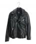 ZARA（ザラ）の古着「ライダースジャケット」｜ブラック