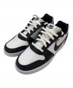 NIKEナイキ）の古着「Ebernon Low Premium」｜ブラック×ホワイト