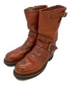 RED WINGレッドウィング）の古着「エンジニアブーツ」｜ブラウン