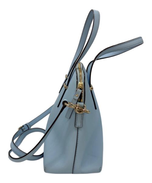 Kate Spade（ケイトスペード）Kate Spade (ケイトスペード) 2WAYショルダーバッグ スカイブルーの古着・服飾アイテム