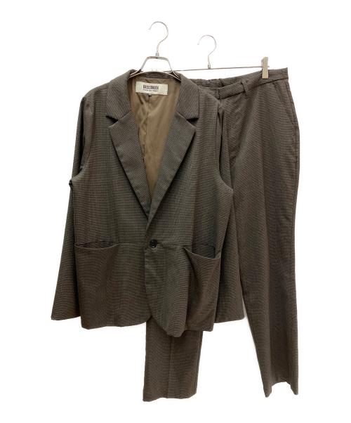 BASISBROEK（バージスブルック）BASISBROEK (バージスブルック) セットアップ ブラウン サイズ:3の古着・服飾アイテム