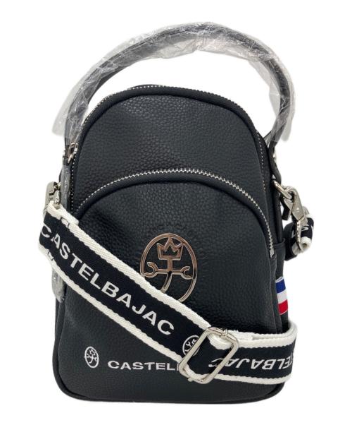 CASTELBAJAC（カステルバジャック）CASTELBAJAC (カステルバジャック) ショルダーバッグ ブラックの古着・服飾アイテム