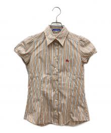 BURBERRY LONDON（バーバリーロンドン）の古着「ノースリーブシャツ」｜ベージュ