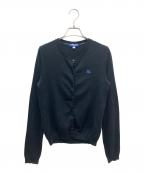 BURBERRY BLUE LABELバーバリー ブルー レーベル）の古着「薄手カーディガン」｜ブラック