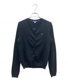 BURBERRY BLUE LABEL（バーバリー ブルー レーベル）の古着「薄手カーディガン」｜ブラック