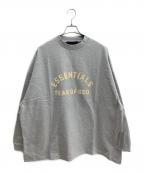 FOG ESSENTIALSフィアオブゴッド エッセンシャル）の古着「長袖カットソー」｜グレー