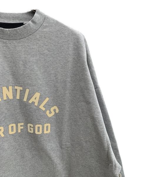 FOG ESSENTIALS（フィアオブゴッド エッセンシャル）FOG ESSENTIALS (フィアオブゴッド エッセンシャル) 長袖カットソー グレー サイズ:L 未使用品の古着・服飾アイテム