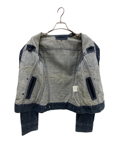 DIESEL（ディーゼル）DIESEL (ディーゼル) デニムジャケット インディゴ サイズ:Ｓの古着・服飾アイテム