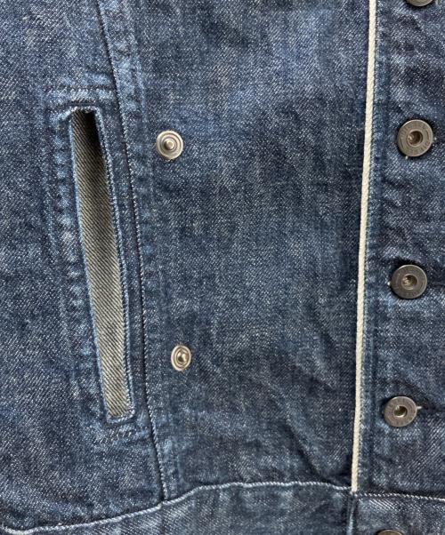 DIESEL（ディーゼル）DIESEL (ディーゼル) デニムジャケット インディゴ サイズ:Ｓの古着・服飾アイテム