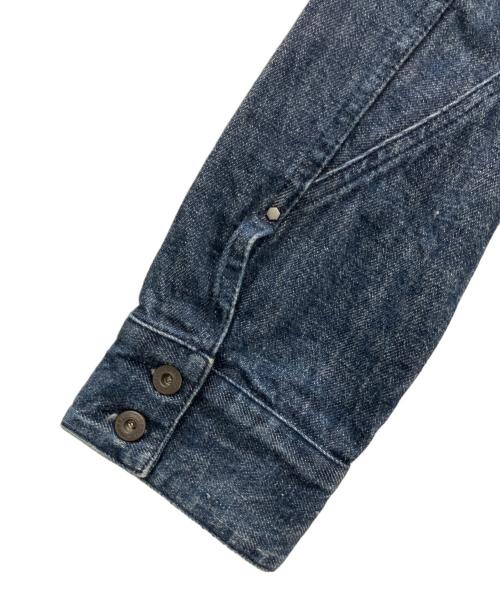 DIESEL（ディーゼル）DIESEL (ディーゼル) デニムジャケット インディゴ サイズ:Ｓの古着・服飾アイテム