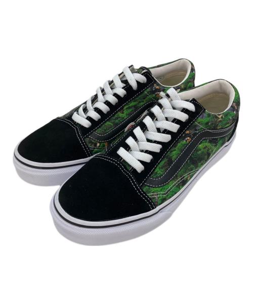 VANS（ヴァンズ）VANS (ヴァンズ) OLD SKOOL V36CF TRAD ブラック×グリーン サイズ:24cmの古着・服飾アイテム