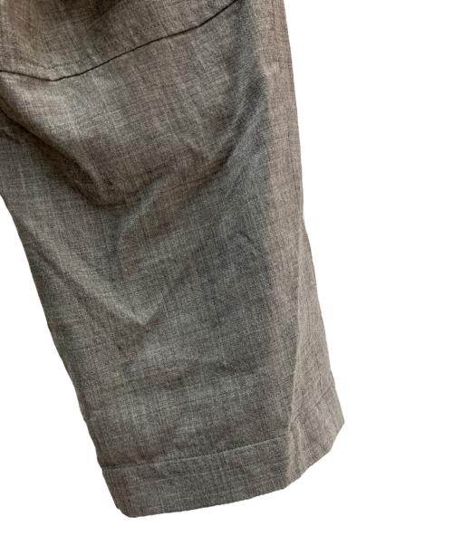 COMME des GARCONS（コムデギャルソン）COMME des GARCONS (コムデギャルソン) ウールスカートラップパンツ グレー サイズ:Ｍの古着・服飾アイテム