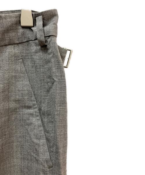 COMME des GARCONS（コムデギャルソン）COMME des GARCONS (コムデギャルソン) ウールスカートラップパンツ グレー サイズ:Ｍの古着・服飾アイテム
